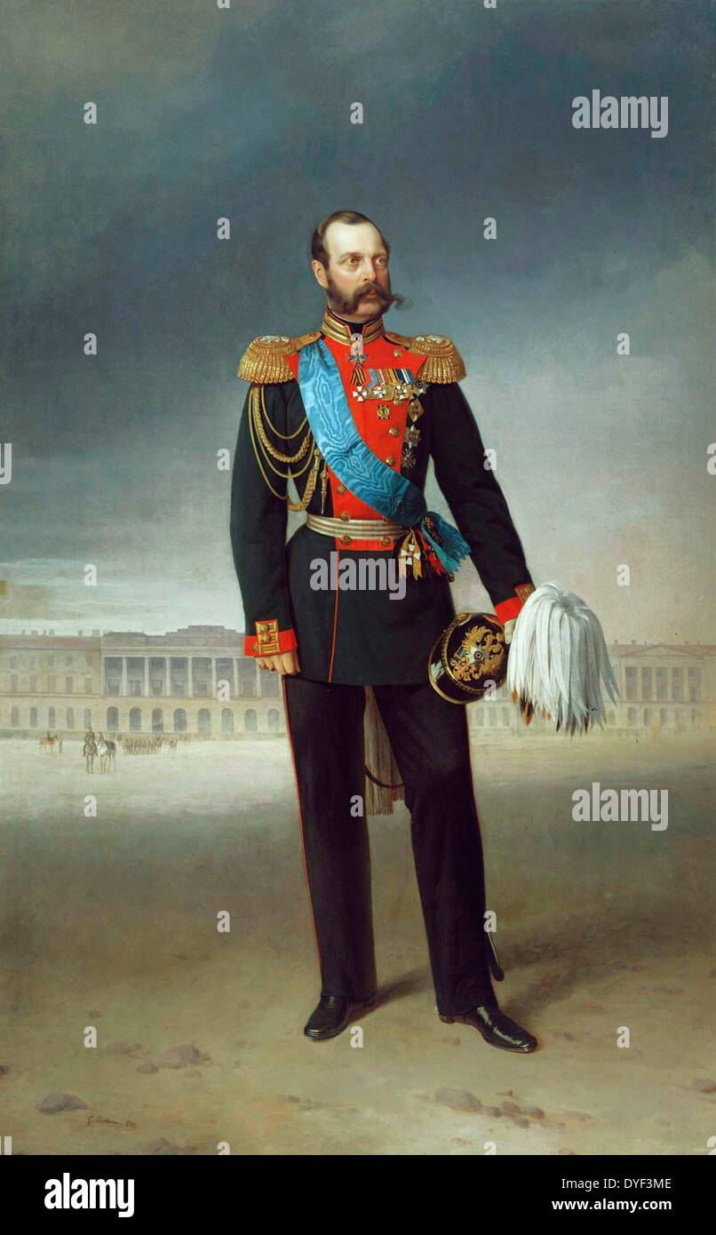 L'imperatore Nikolai Aleksandrovich 1894. Valentino Serov Foto Stock