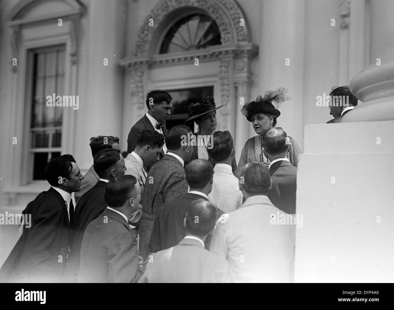 Premere corrispondenza con Lillian waldand Jane Addams, 1916 Foto Stock