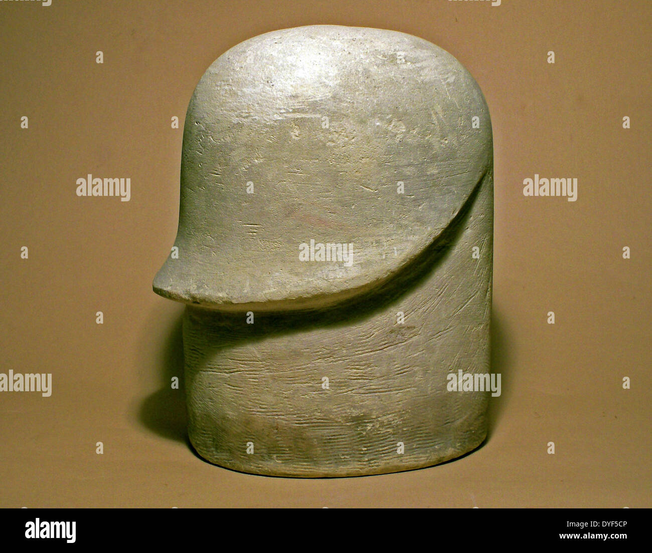 Cloche-hat-barella. Calcare scolpito da Malta. Foto Stock