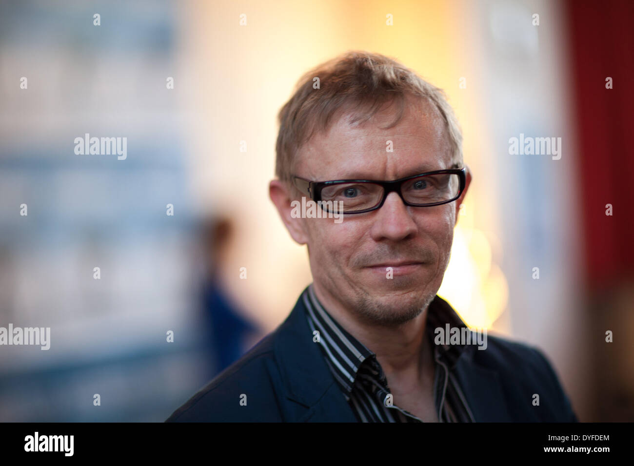Il direttore finlandese e cameraman Kimmo Koskela il 11 aprile 2014 a Colonia - Germania. Foto Stock