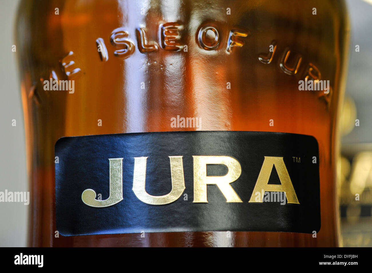 L'Isle of Jura,single malt Scotch whisky da 10 anni Foto Stock