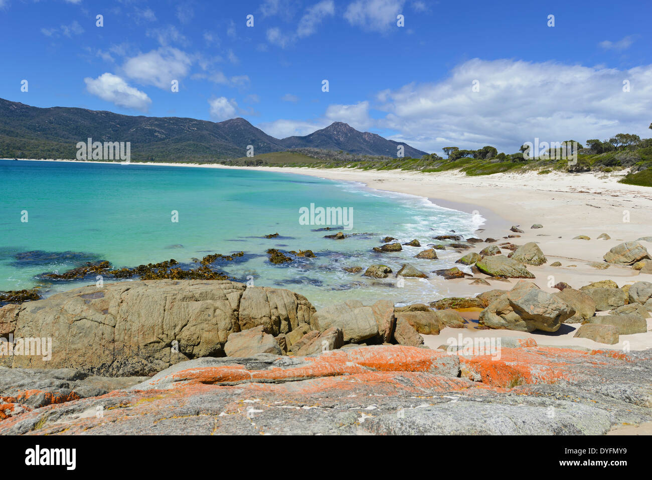 Costa della Tasmania, Tasmania, Australia Foto Stock