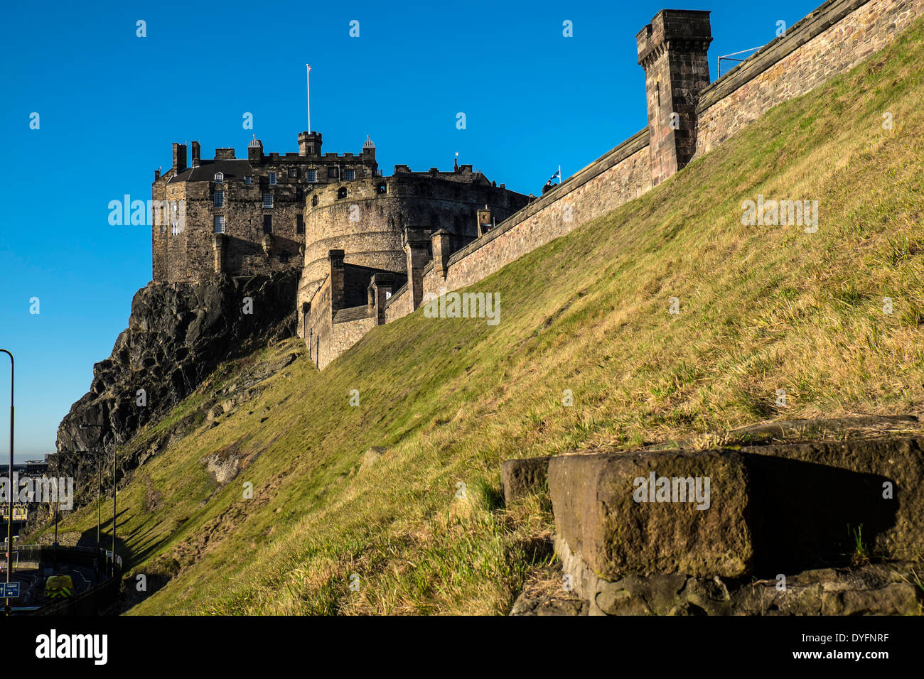 Il Castello di Edimburgo Foto Stock