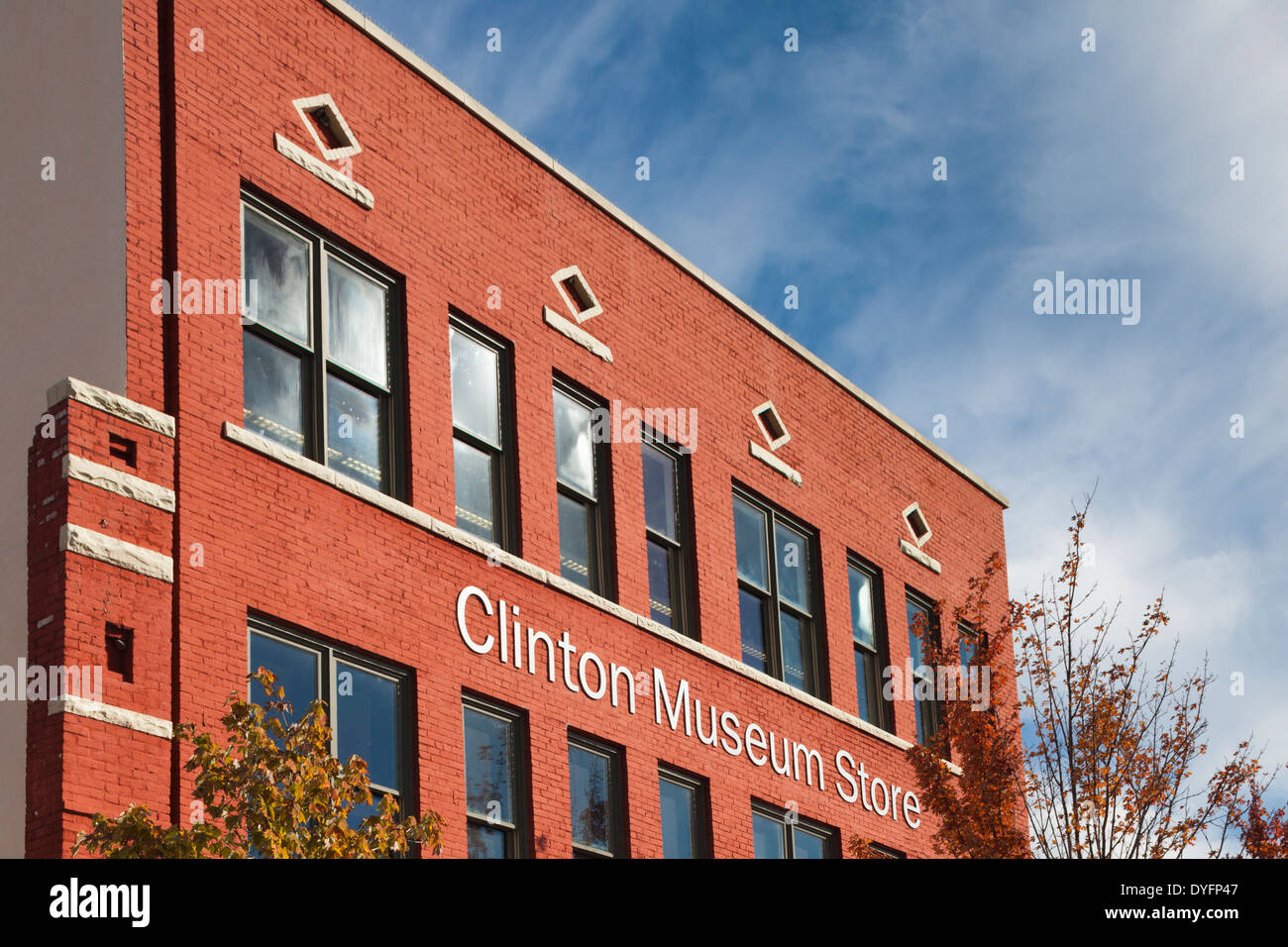 Stati Uniti d'America, Arkansas, Little Rock, William J. Clinton Presidential Library and Museum, Museo di Clinton Store Foto Stock