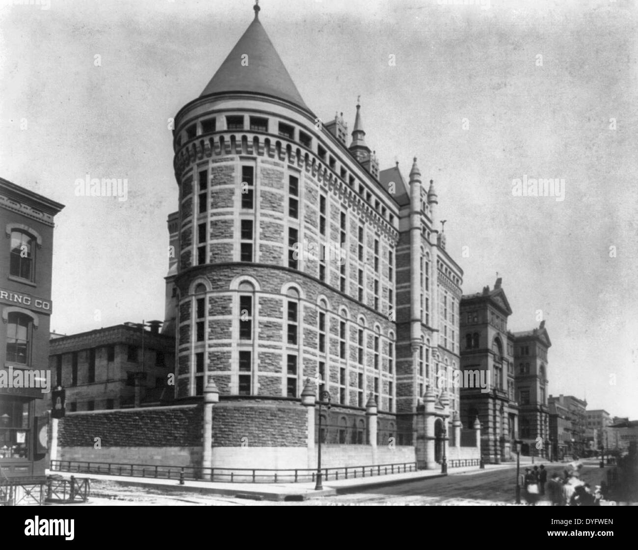 Prigione della città di New York City, 1904 Foto Stock