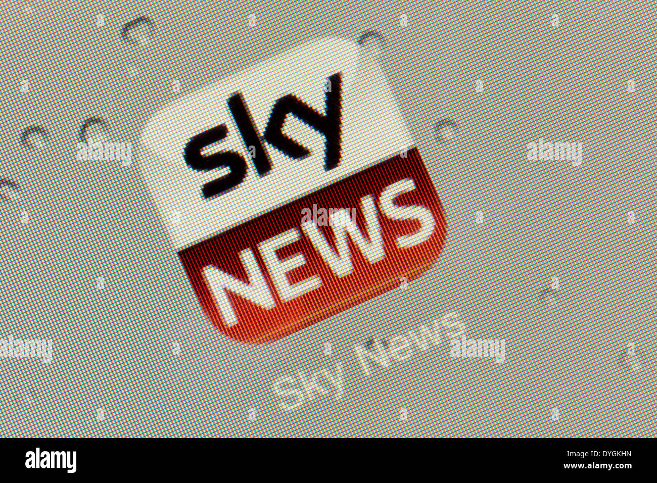 Sky News TV app icona logo su un iPad Foto Stock