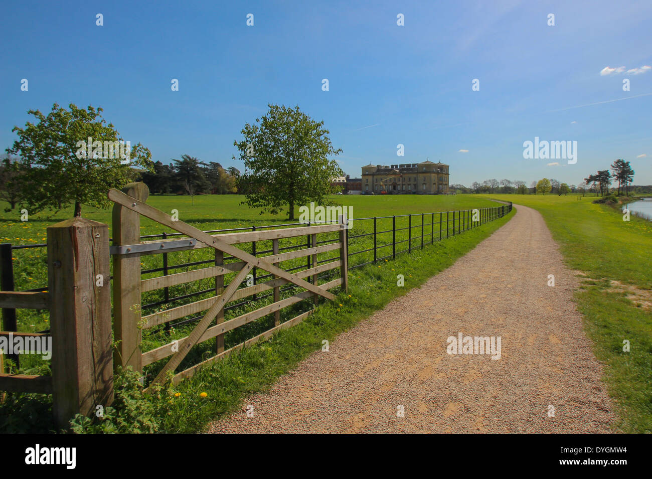 Croome Landscape Park Foto Stock