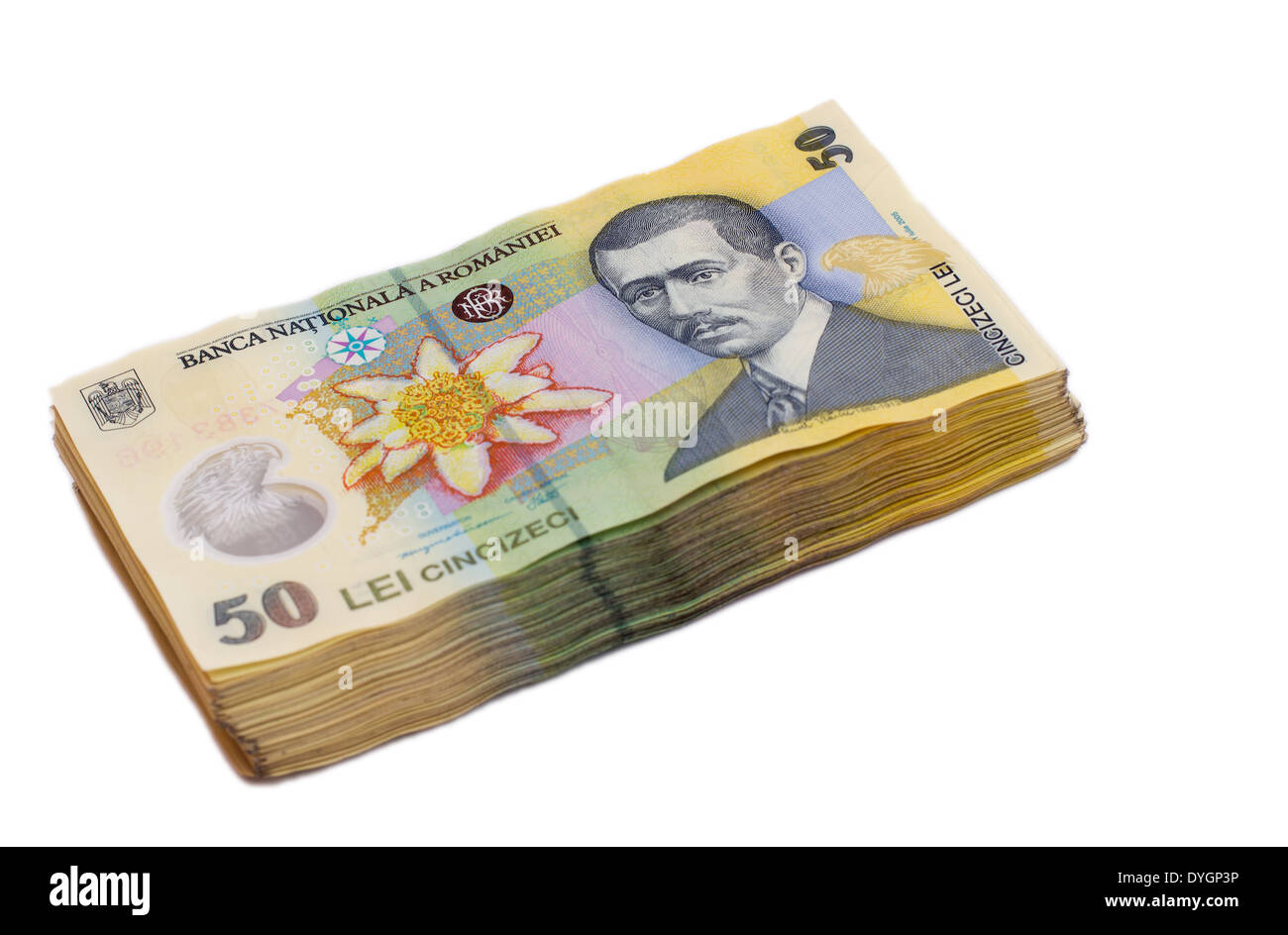 Pila di soldi Foto Stock