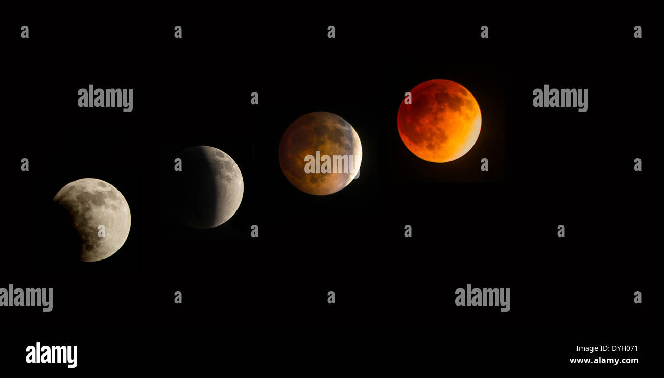 "Sangue Luna' TRASFORMAZIONE Foto Stock