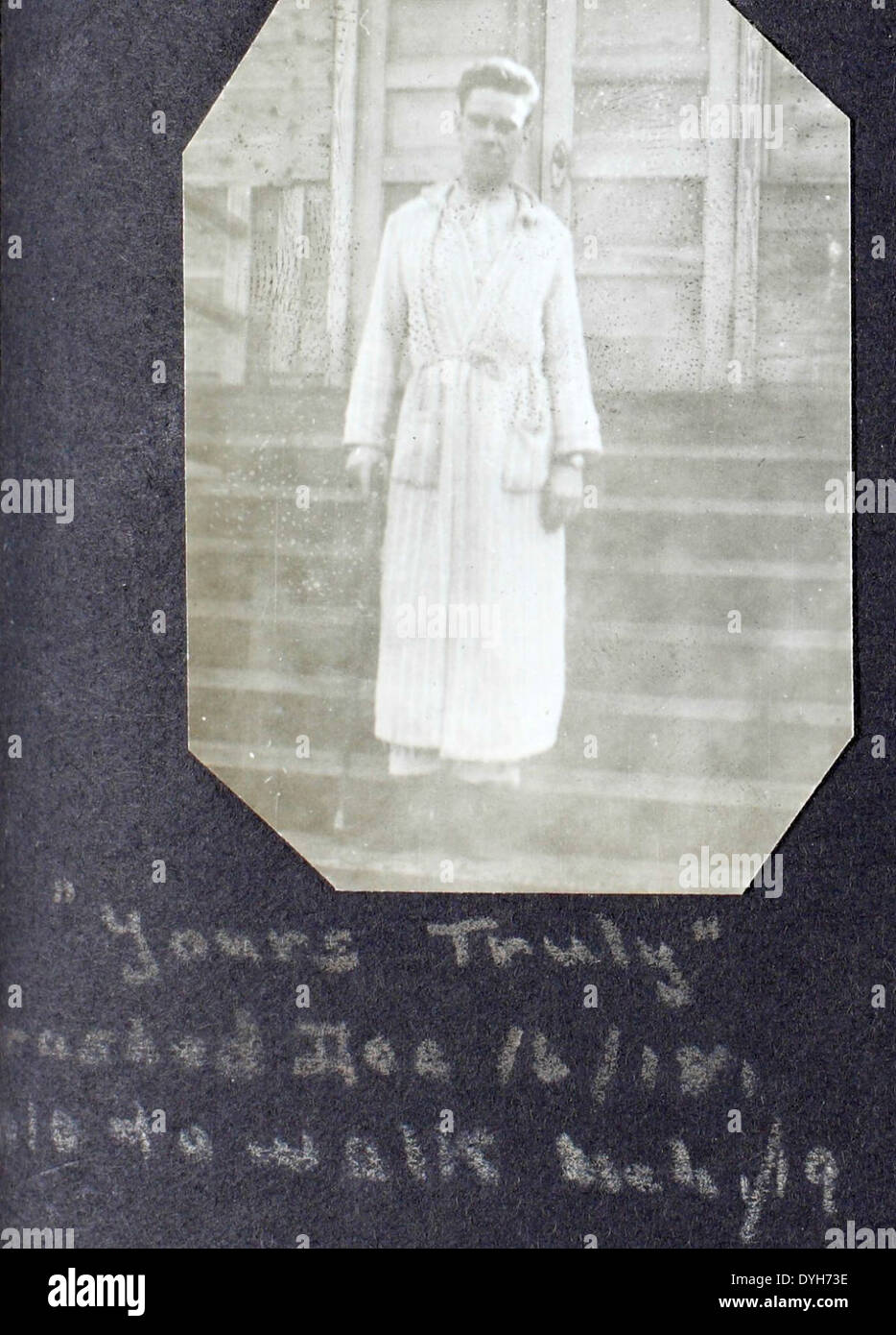 L'album fotografico Dorsey include immagini del Curtiss Jenny e De Havilland DH-4, entrambi aerei cruciali utilizzati nella prima guerra mondiale. Questi aerei hanno giocato un ruolo chiave nella ricognizione e nel combattimento durante la guerra. Foto Stock