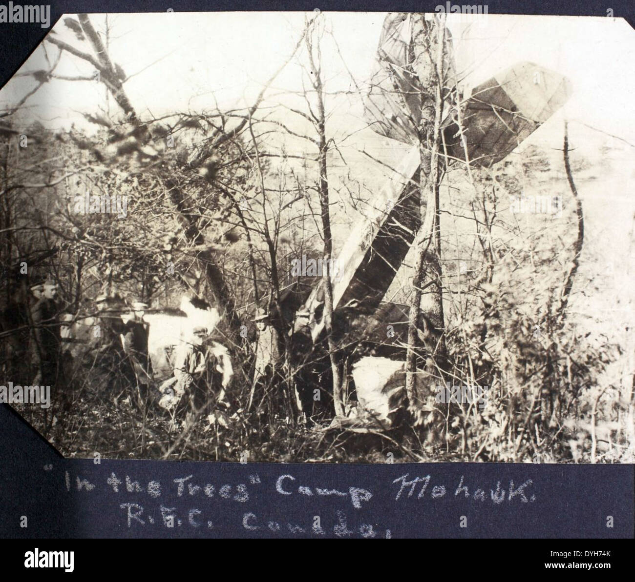 Il Curtiss Jenny era un aereo significativo durante la prima guerra mondiale, che serviva come addestratore e aereo da ricognizione per le forze statunitensi. Questa foto di album 19 mostra il suo ruolo nell'aviazione militare e il suo impatto sulla formazione iniziale dell'aviazione. Foto Stock
