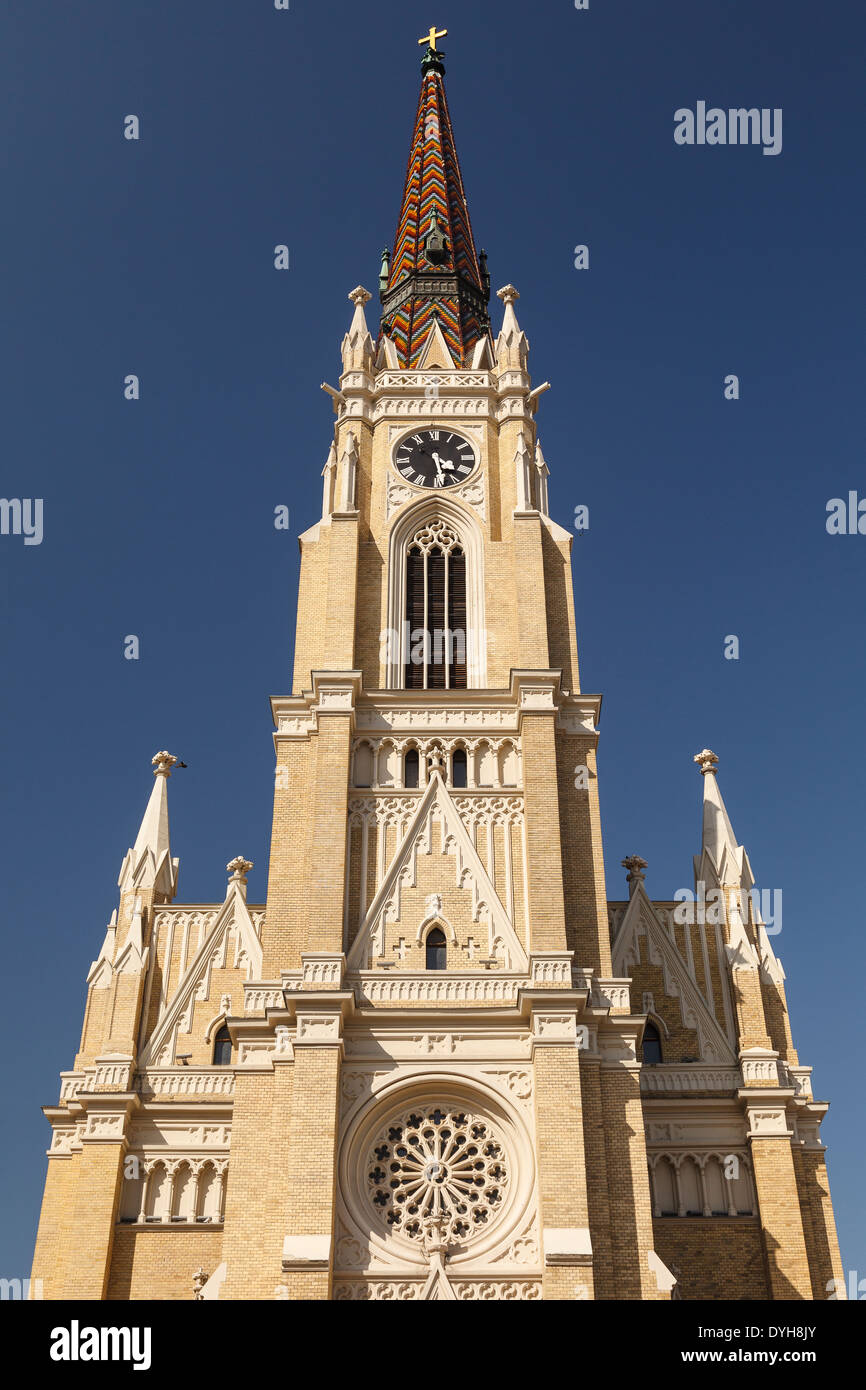 Cattedrale Cattolica, Piazza della Libertà, Novi Sad, Serbia, Europa Foto Stock