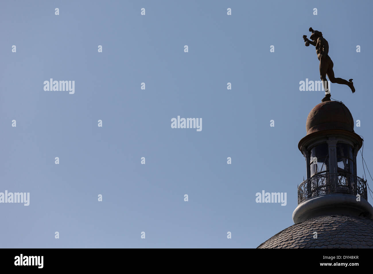 Staute in edificio, Novi Sad, Serbia, Europa Foto Stock