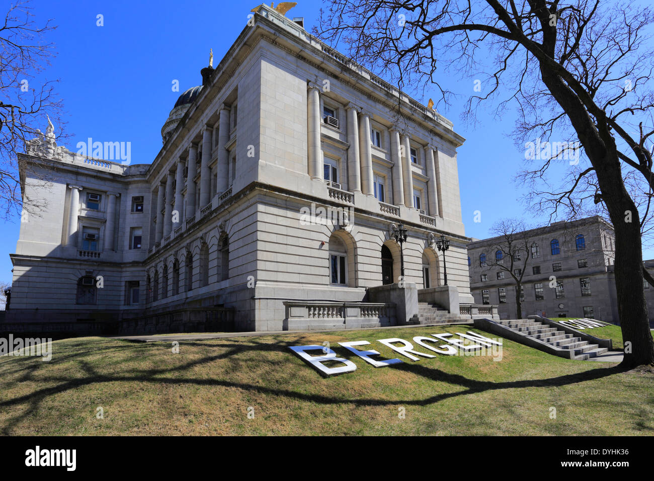 Bergen County Courthouse Hackensack New Jersey Foto Stock