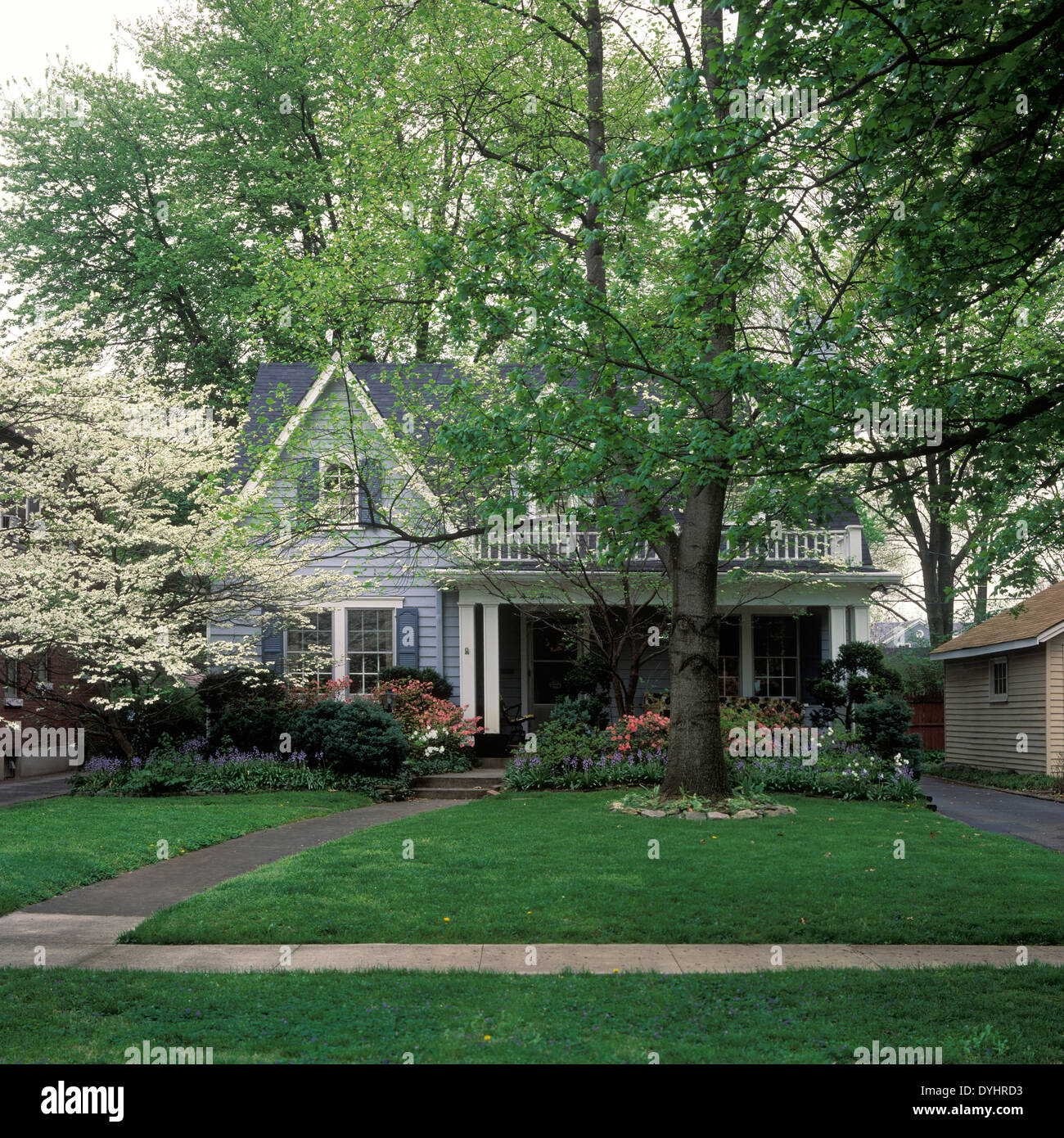 Cape Cod Home nel Parco Audubon quartiere di Louisville, Kentucky Foto Stock