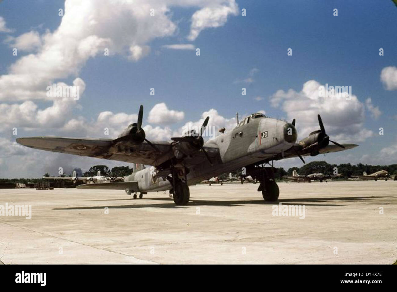 Breve Stirling Mk.V, PJ956, India, 1944 03920034 Foto Stock