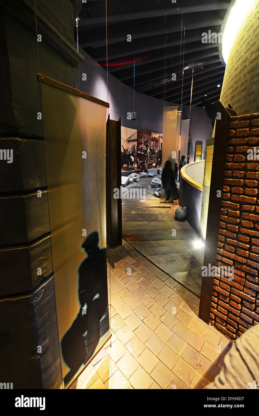 Il Yad LaYeled il Museo dei Bambini, Kibbutz Lohamei Hagetaot, Israele Foto Stock