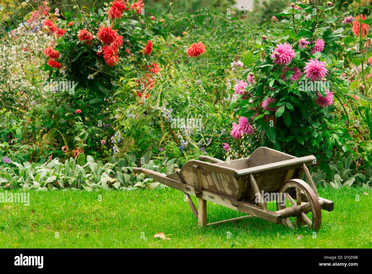 Monet, giardino di Giverny, Francia Foto Stock