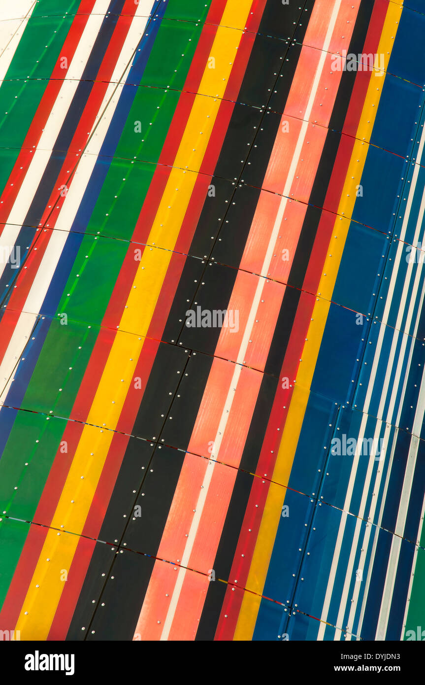 Padiglione dell'Unione europea, La Cartuja Island, Siviglia, regione dell'Andalusia, Spagna, Europa Foto Stock