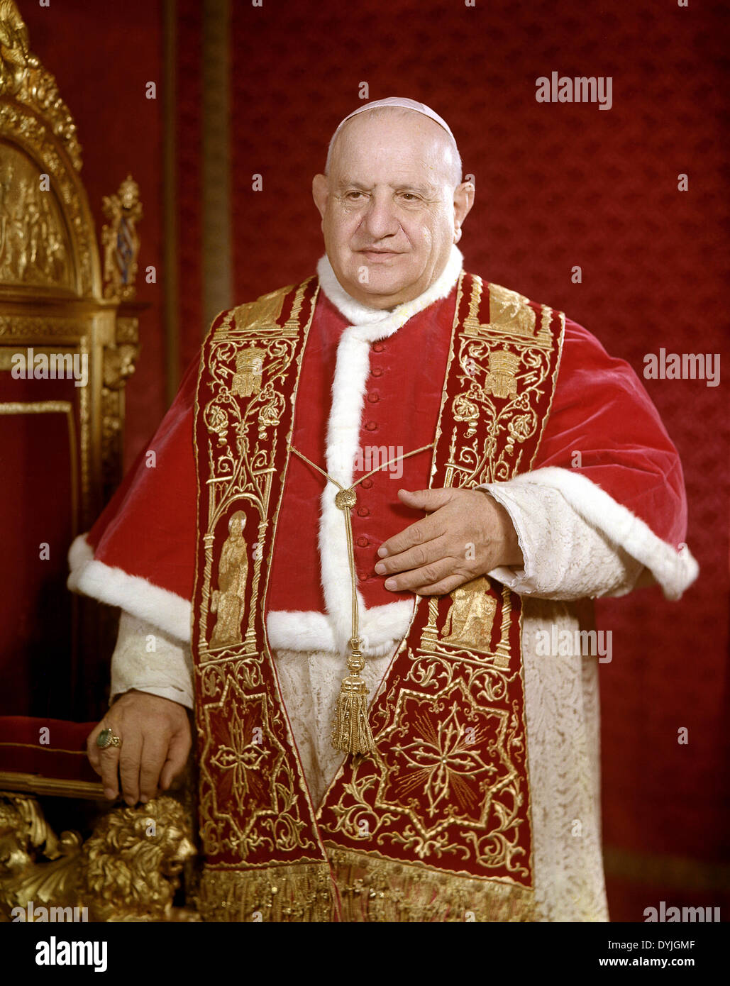Papa Giovanni XXIII Foto Stock
