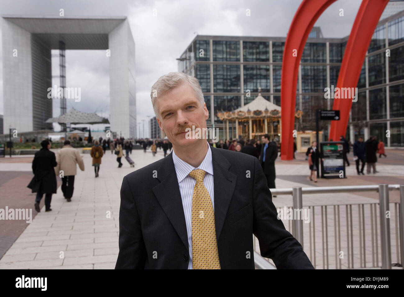 Andreas Schleicher Capo Divisione UNDP, La Defense, Parigi, Francia Foto Stock