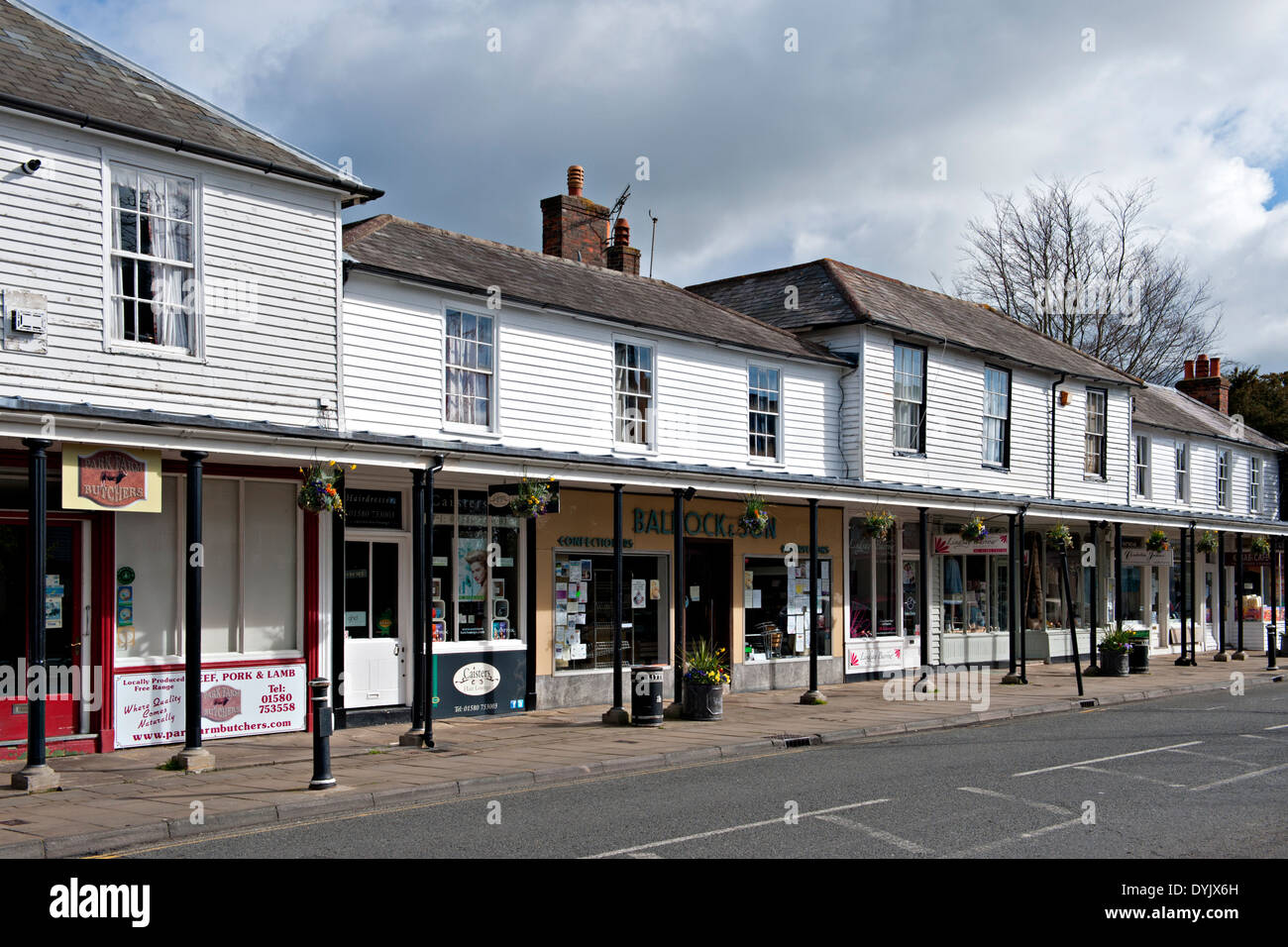 Villaggio Hawkhurst, Kent, Regno Unito Foto Stock