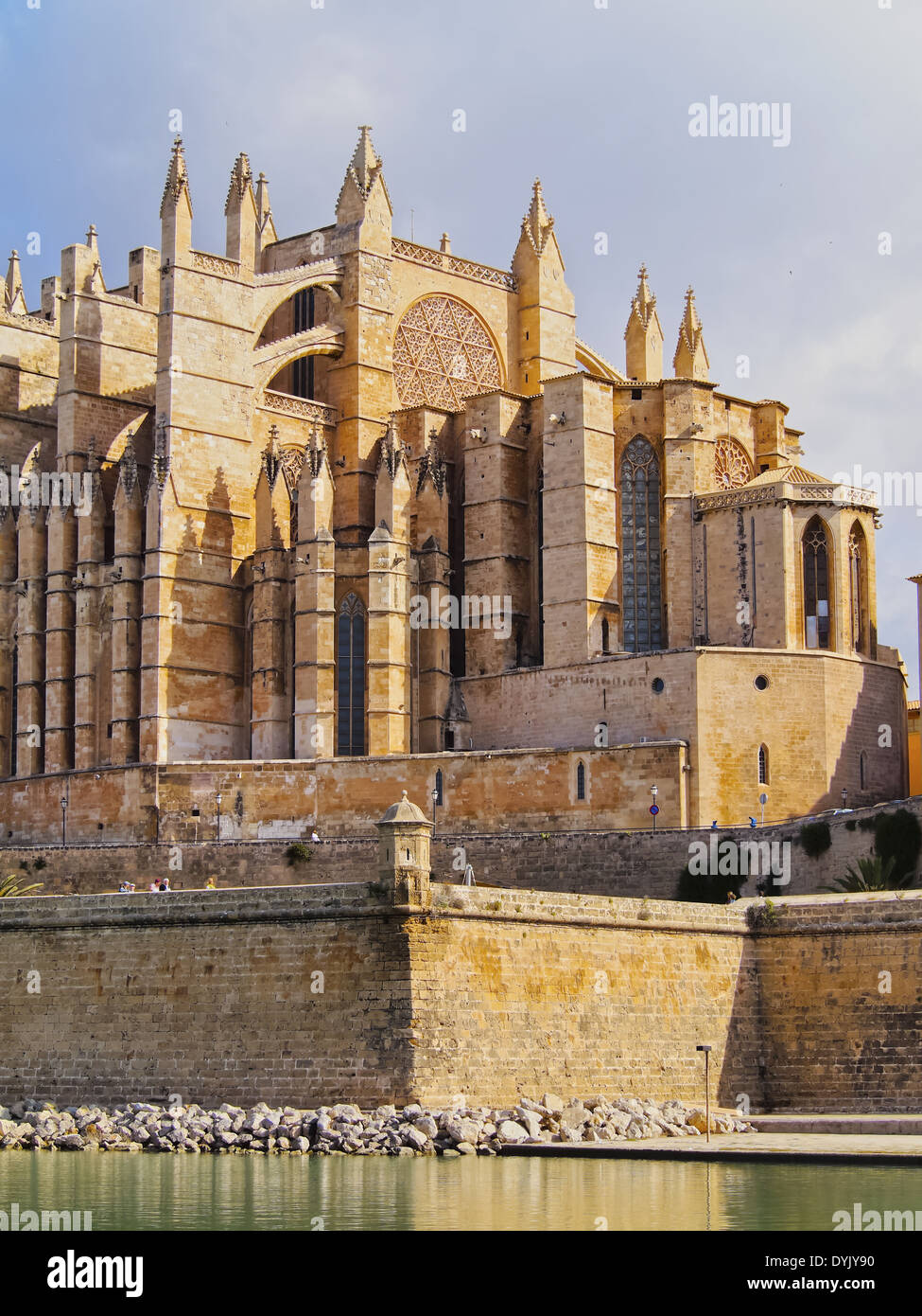 Cattedrale di Palma di Maiorca, isole Baleari, Spagna Foto Stock