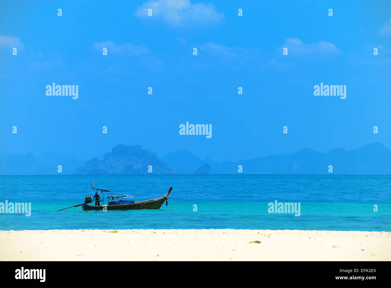 Tropical Beach, Koh Pai in Krabi Thailandia Foto Stock