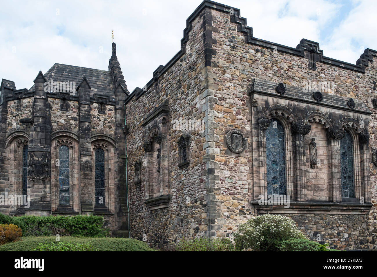 La cappella, il castello di Edimburgo, Scozia Foto Stock