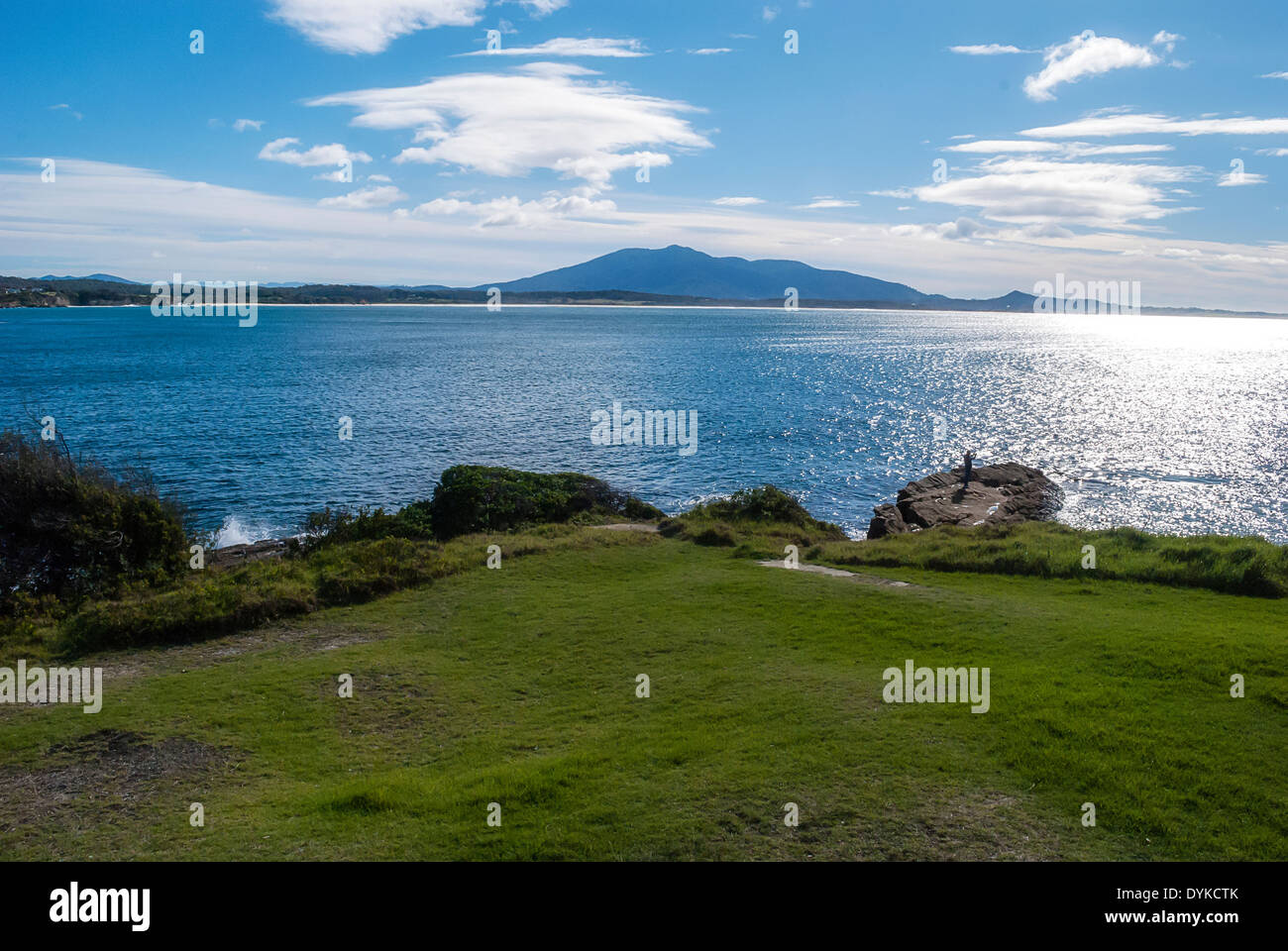 Lungomare nel Nuovo Galles del Sud meridionale regione costiera Foto Stock