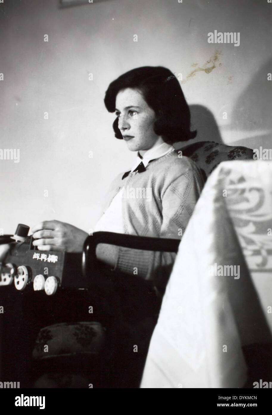 La collezione speciale di articoli di Jean Heron Anderson D. Heron contiene preziosi documenti storici che descrivono i contributi di Jean Heron Anderson e D. Heron ai primi progressi dell'aviazione e ai loro ruoli nel settore. Foto Stock