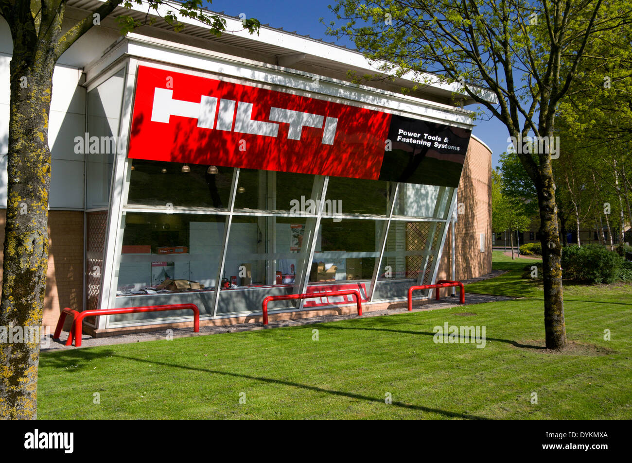 Gli uffici di Hilti, Ocean Way, Cardiff, Galles del Sud, Regno Unito. Foto Stock