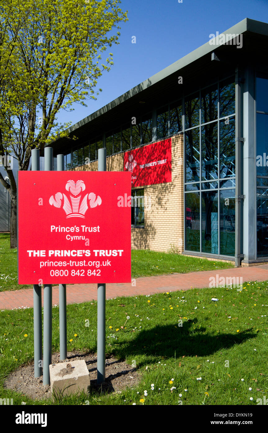 Il Princes Trust Galles uffici, Ocean Way, Cardiff, Galles, UK. Foto Stock