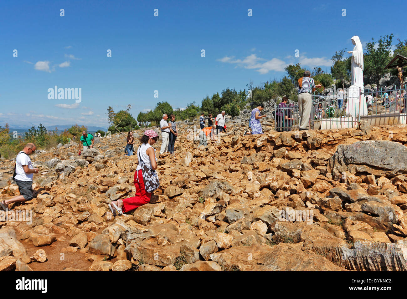 Apparizioni di medjugorje immagini e fotografie stock ad alta