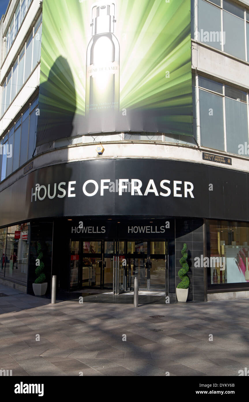 Howells Department Store parte della casa del gruppo Fraser, Cardiff, Galles del Sud. Foto Stock Howells Department Store parte della casa del gruppo Fraser, Cardiff, Galles del Sud. Foto Stock