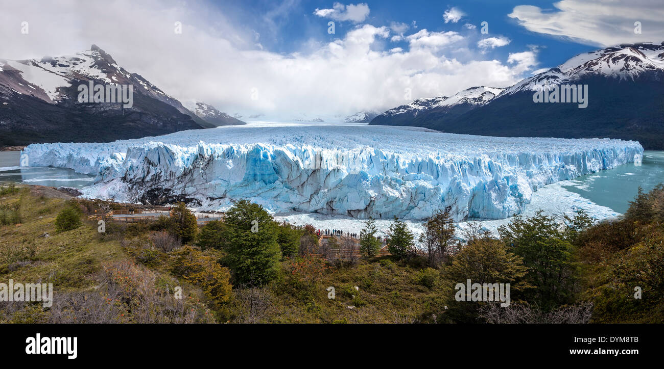 Ghiacciaio Perito Moreno, Parque Nacional Los Glaciares, Argentina. Foto Stock