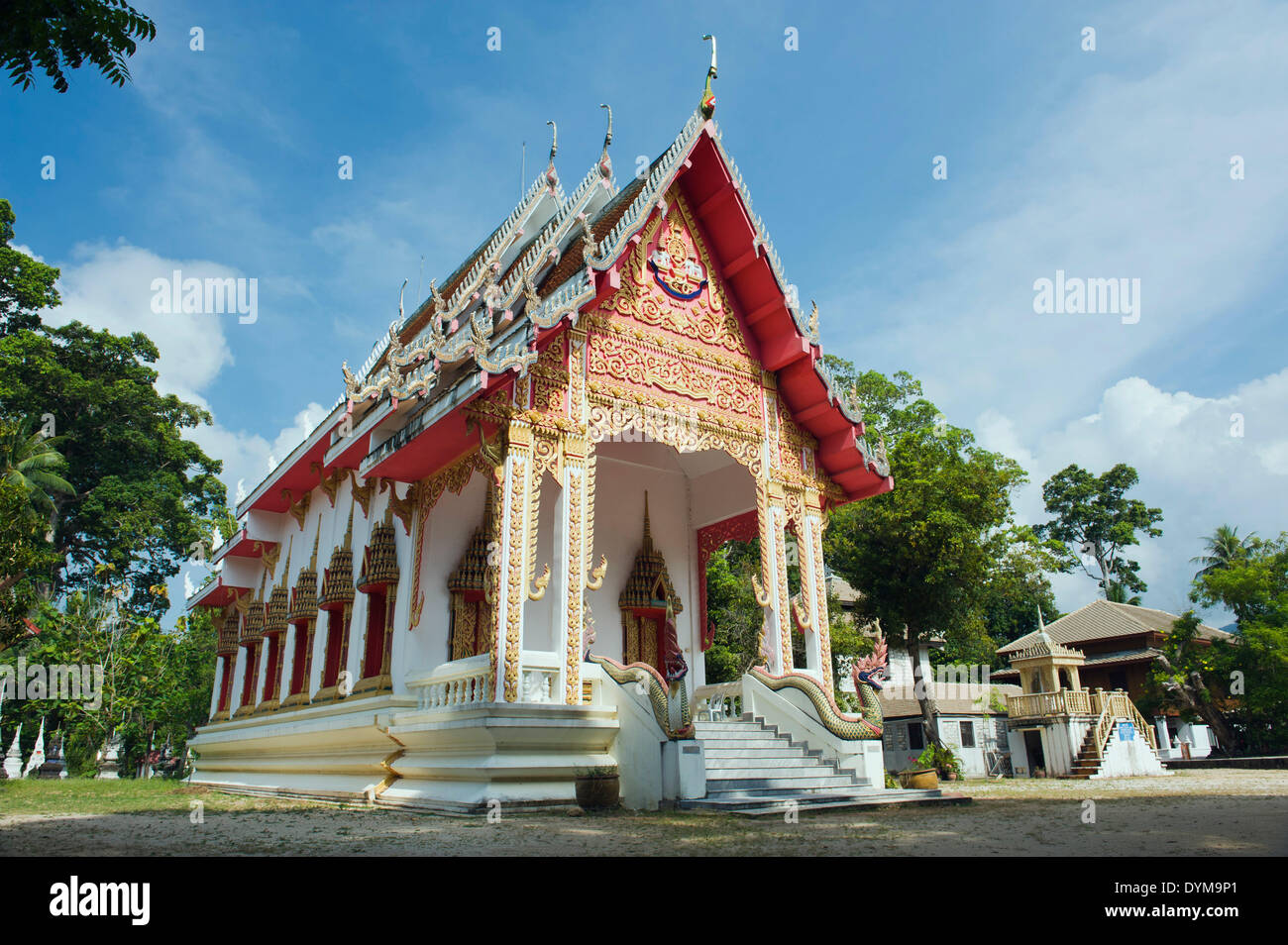 Wat Samret tempio, Ko Samui, Surat Thani provincia, Thailandia Foto Stock