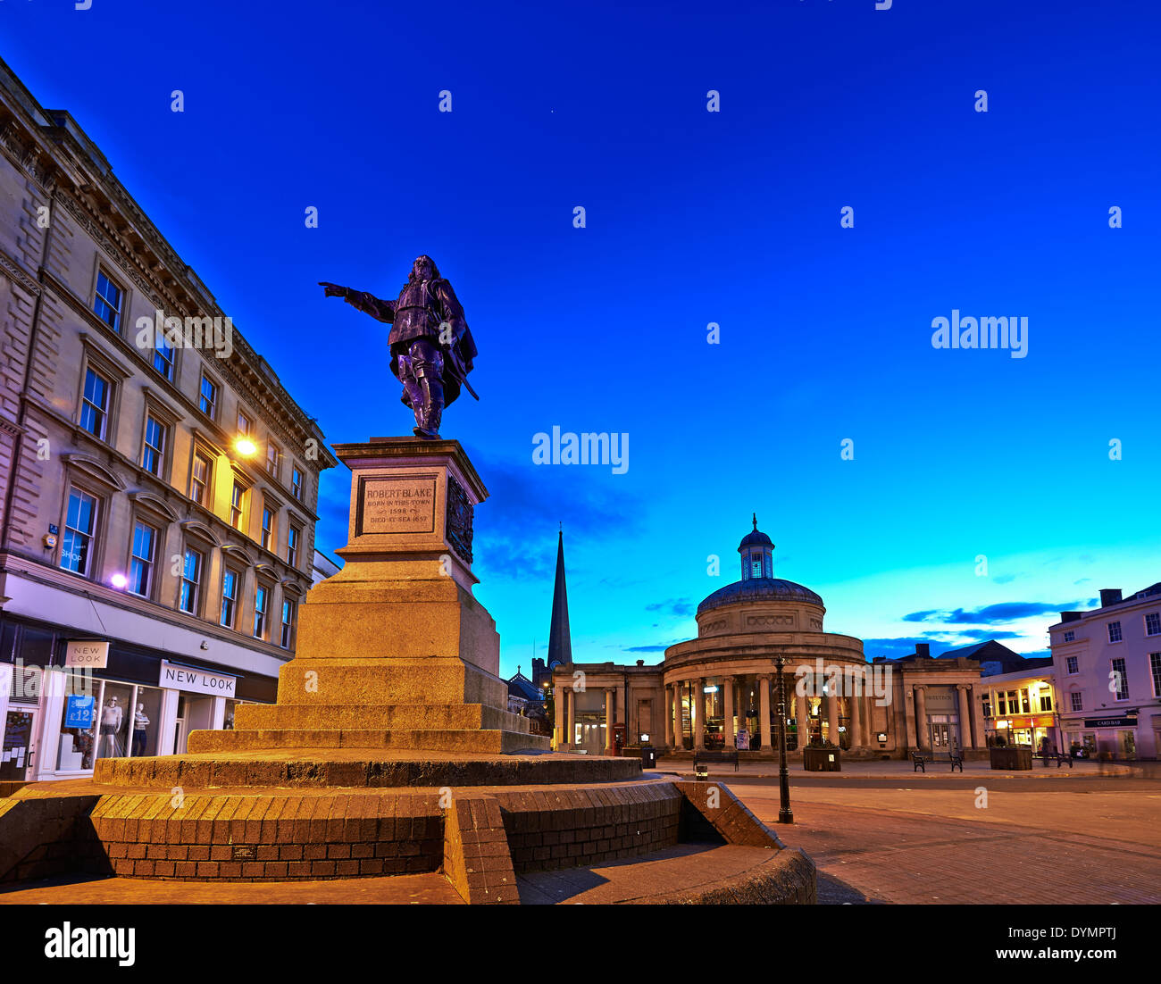 Bridgwater è una città di mercato e parrocchia civile nel Somerset, Inghilterra Foto Stock