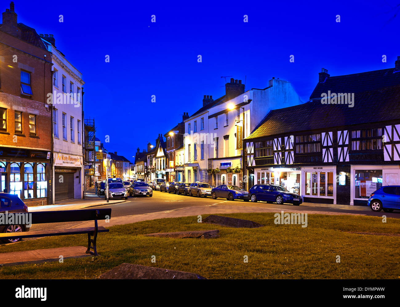 Bridgwater è una città di mercato e parrocchia civile nel Somerset, Inghilterra Foto Stock