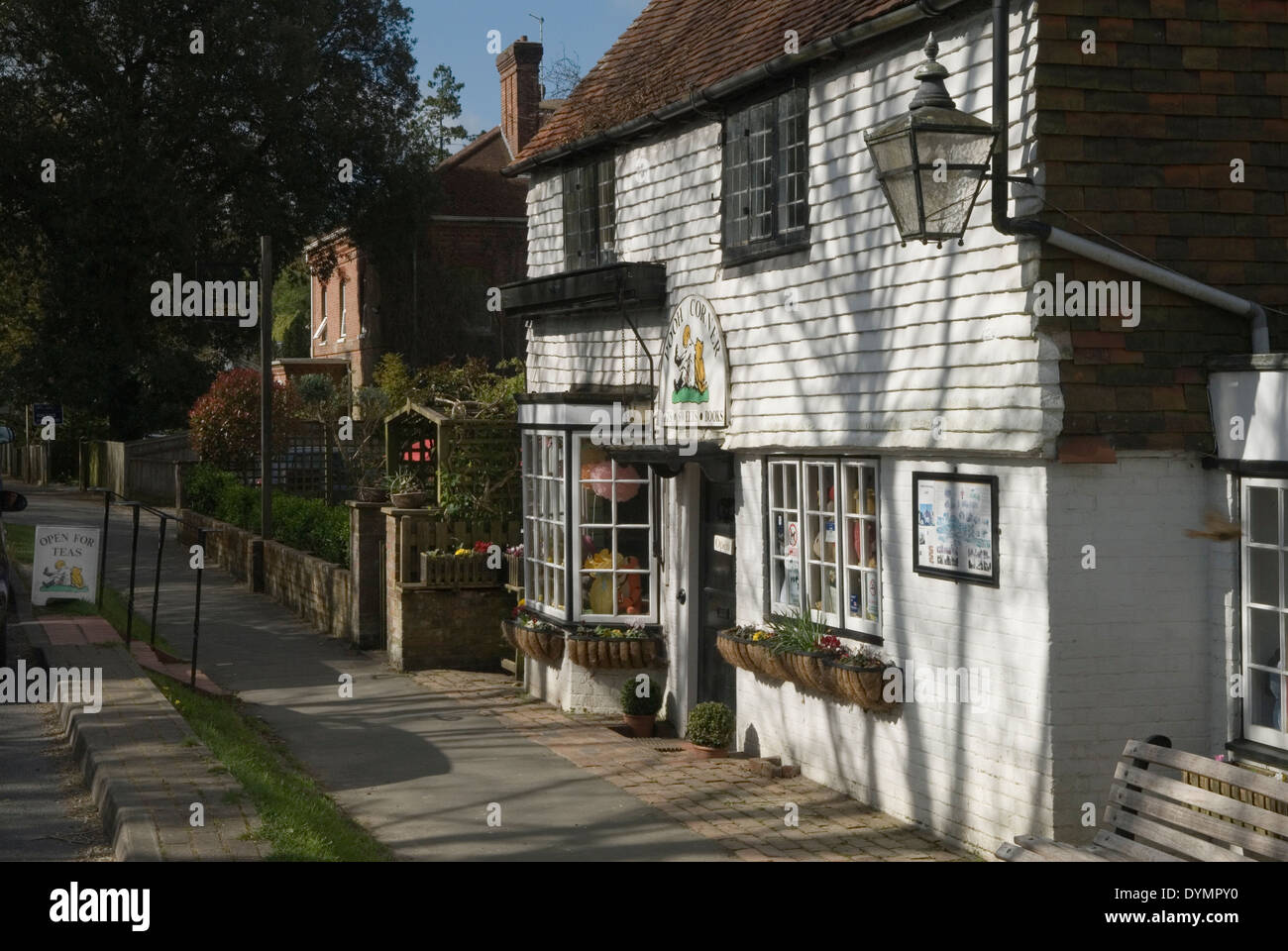 Hartfield East Sussex Regno Unito. Pooh Corner shop HOMER SYKES Foto Stock