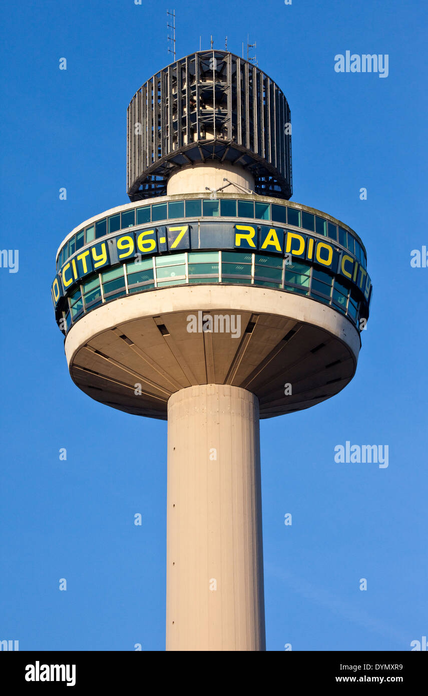 L'iconico Radio City Tower in Liverpool. Foto Stock