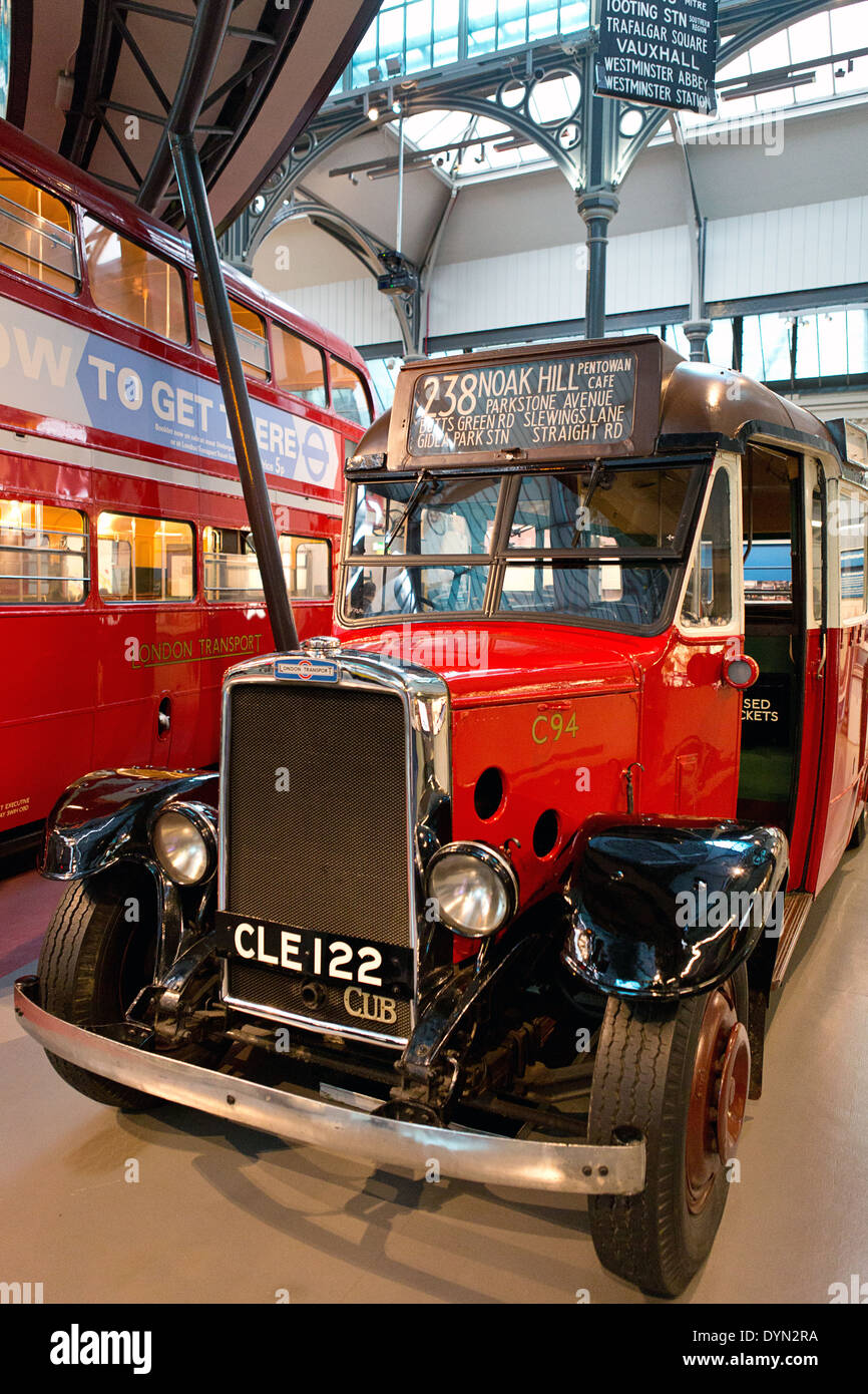 Museo dei Trasporti di Londra in Covent Garden. Foto Stock