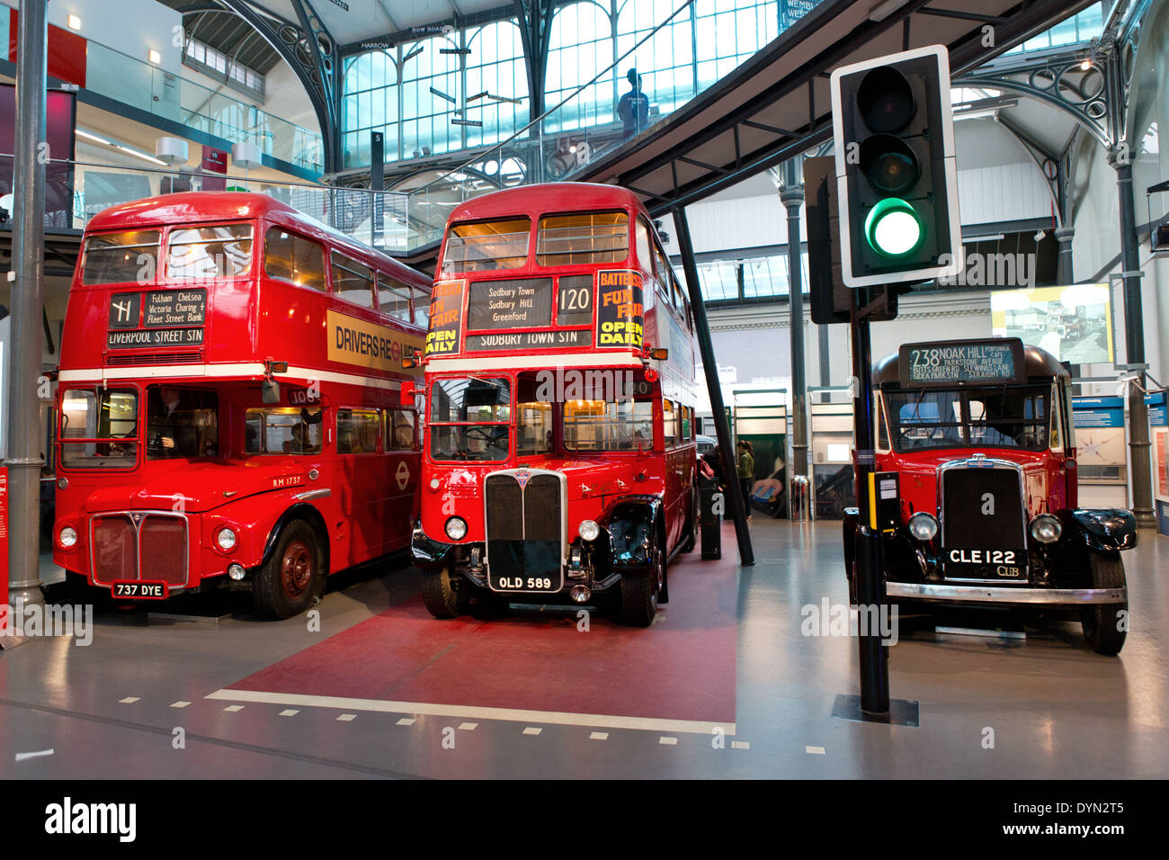 Museo dei Trasporti di Londra in Covent Garden. Foto Stock