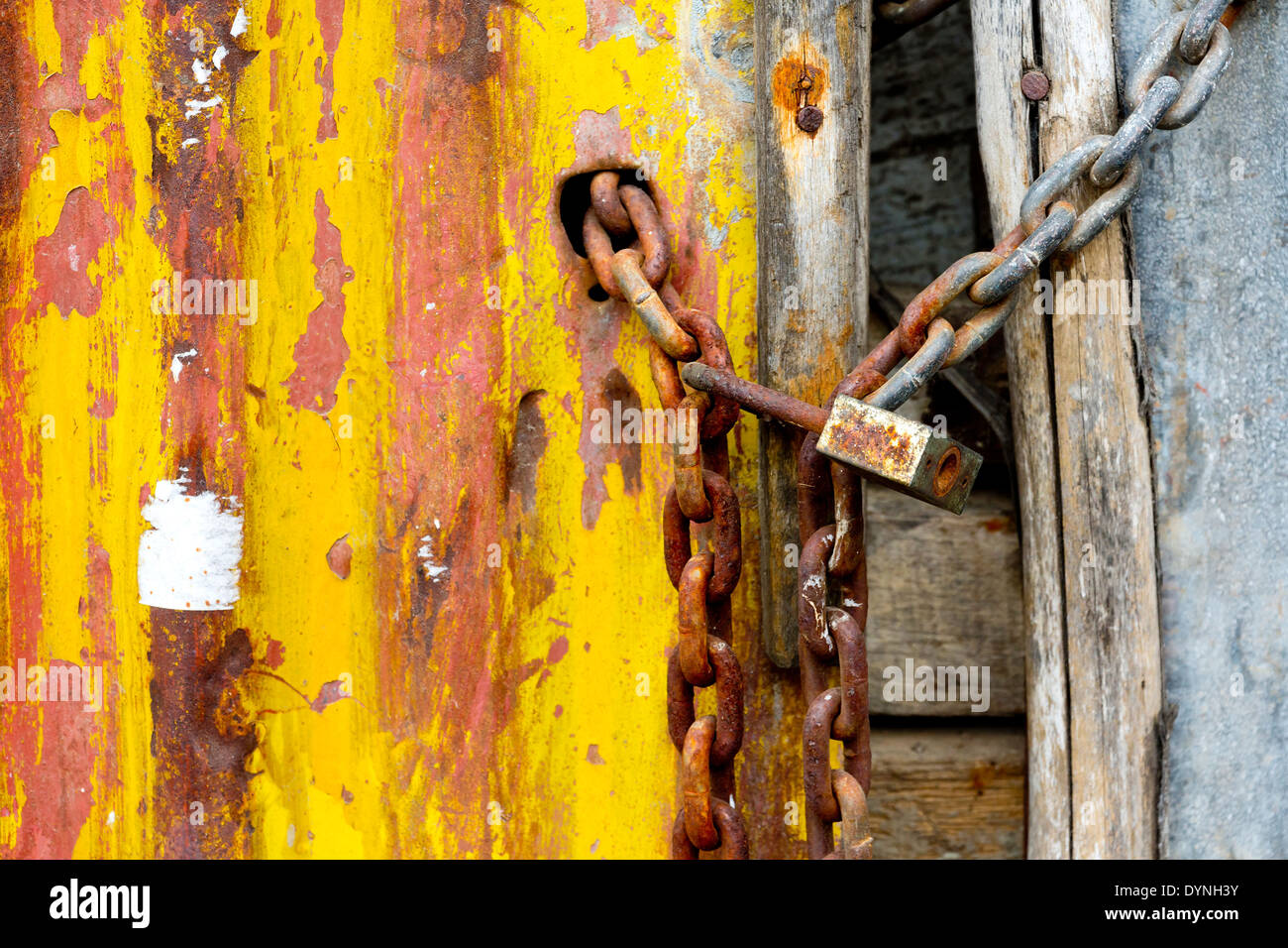 Lucchetto in Puerto Princesa, PALAWAN FILIPPINE Foto Stock