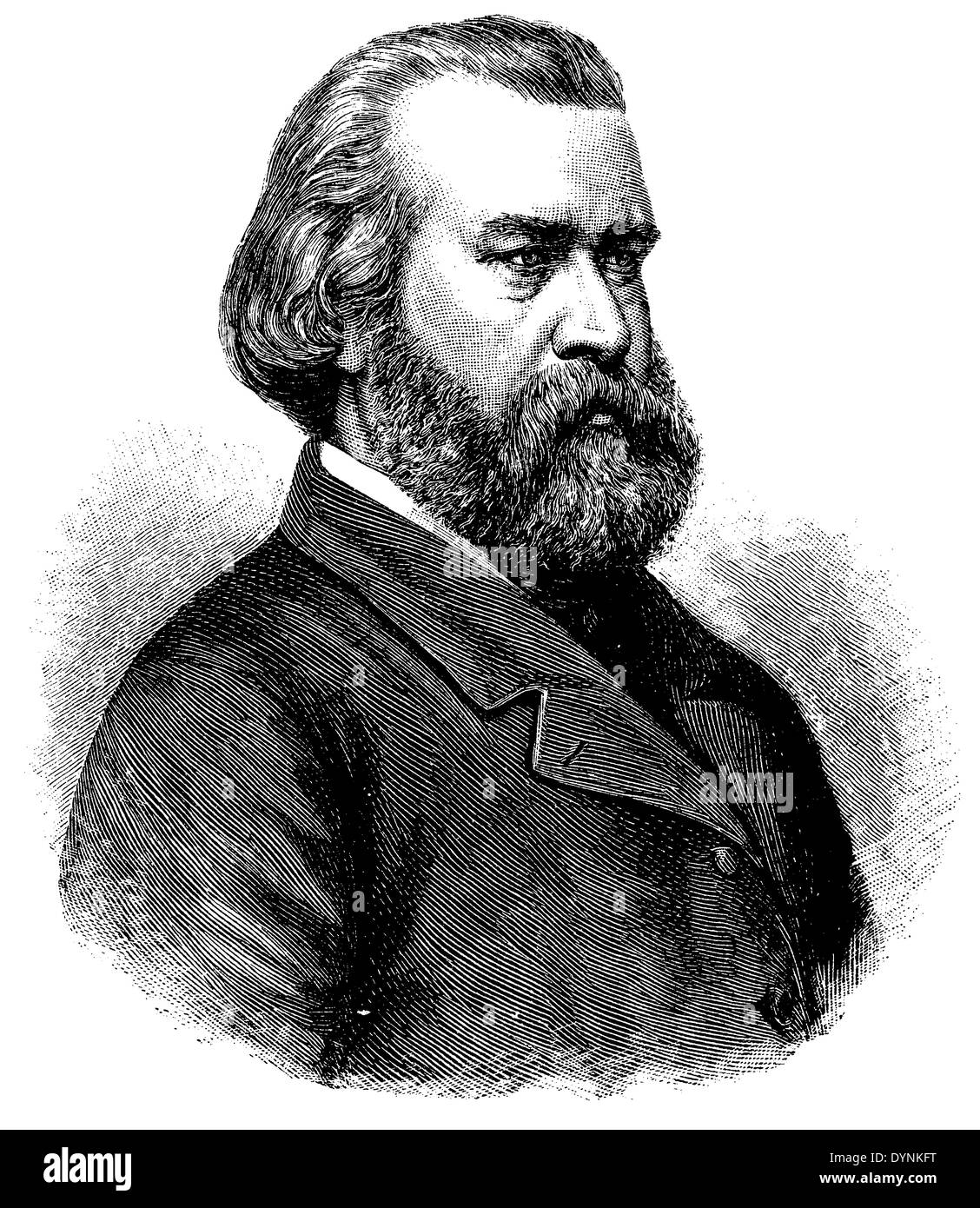 Jean Francois Millet (nato il 4 ottobre 1814, morì il 20 gennaio 1875) Foto Stock