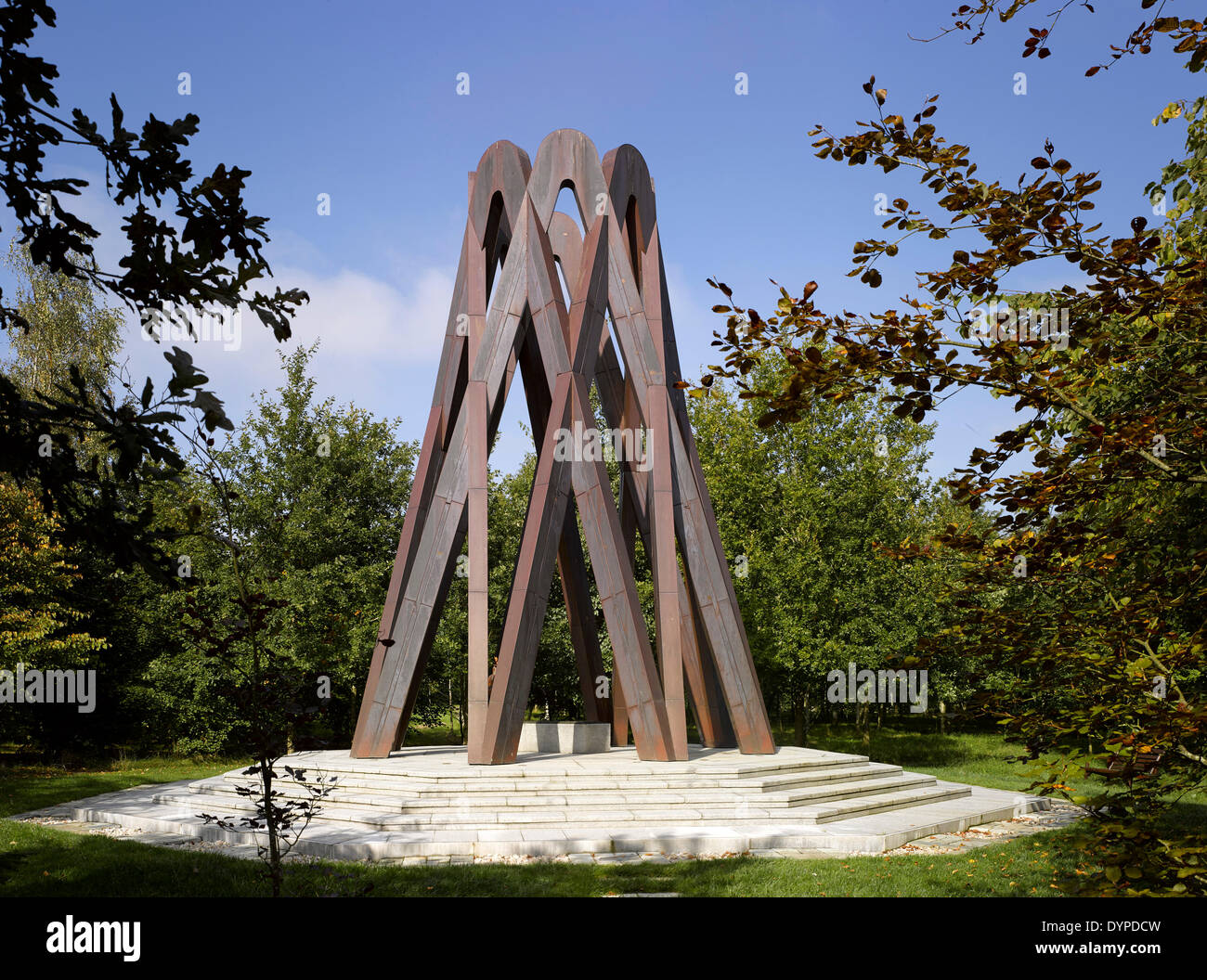 I sufi Memorial, Banbury, Regno Unito. Architetto: Borheh, 2013. Foto Stock