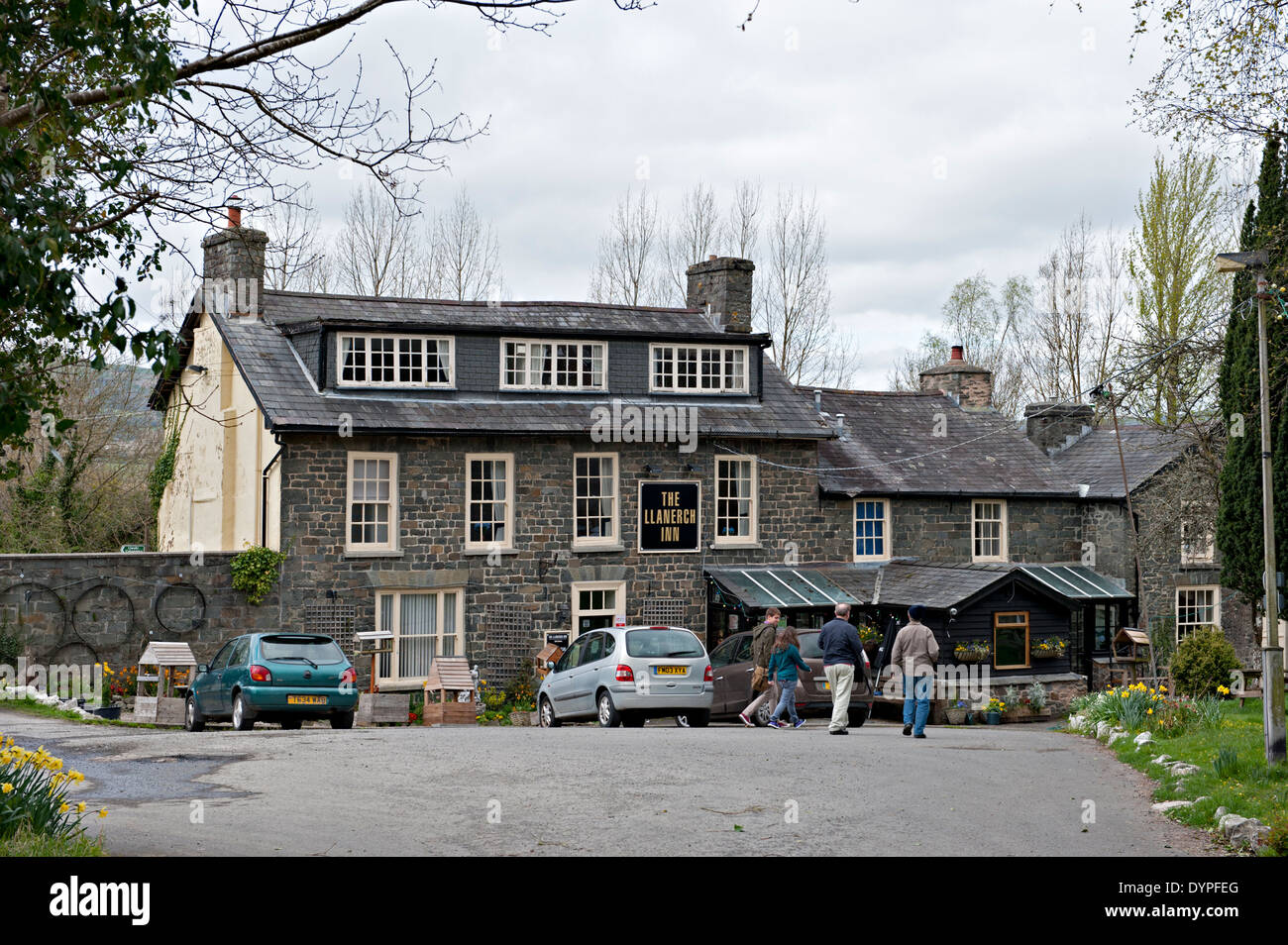 Il Llanerch Inn a Llandrindod Wells, Wales, Regno Unito Foto Stock