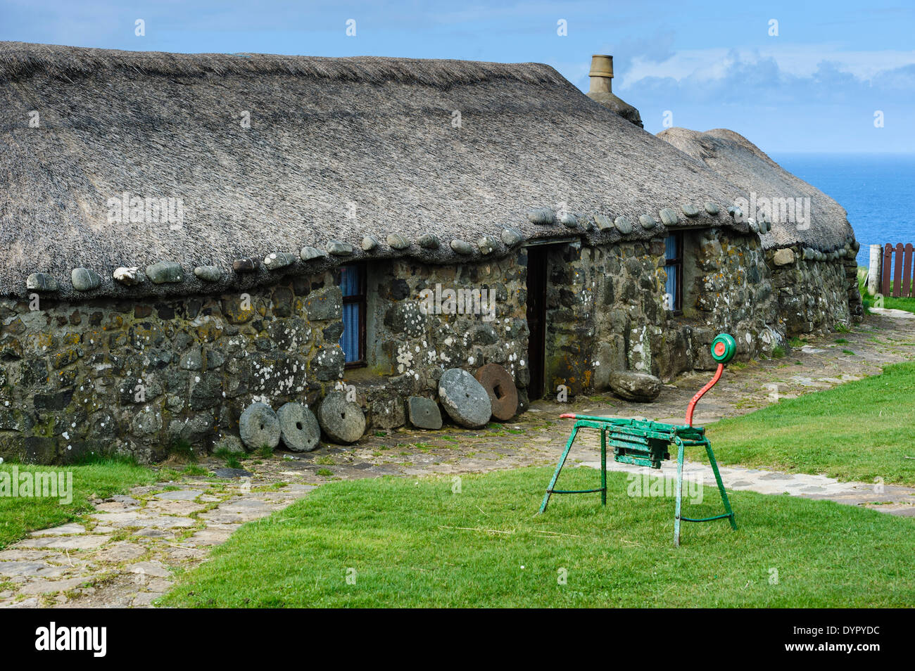 Skye Museo di Vita sull'isola, Kilmuir, Isola di Skye in Scozia Foto Stock