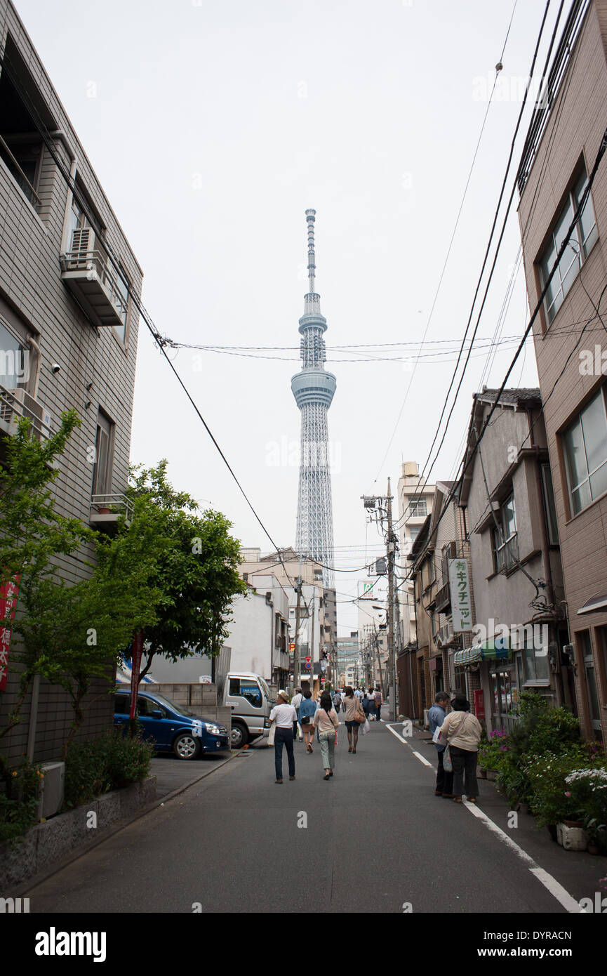 Skytree Tower, Tokyo, Giappone Foto Stock