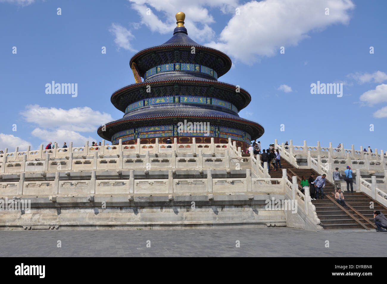 La Sala della Preghiera del Buon Raccolto situato in theTemple del cielo Park, Pechino, Cina Foto Stock